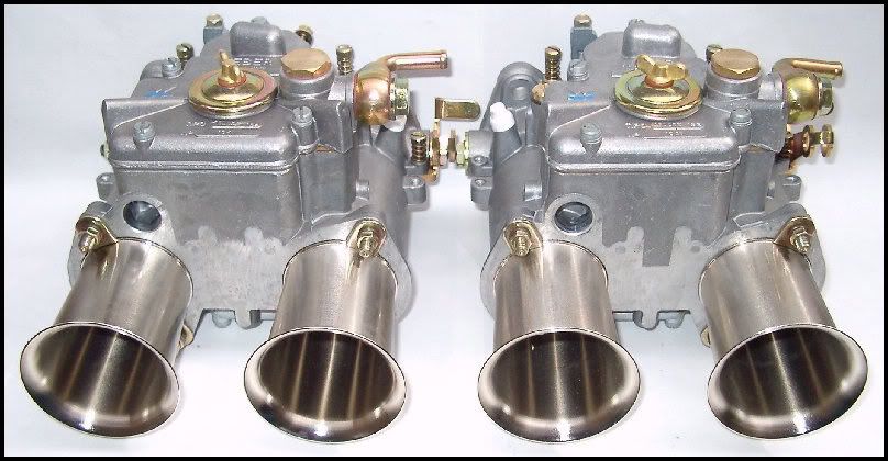 Side Draft Carburettors For A Geminin