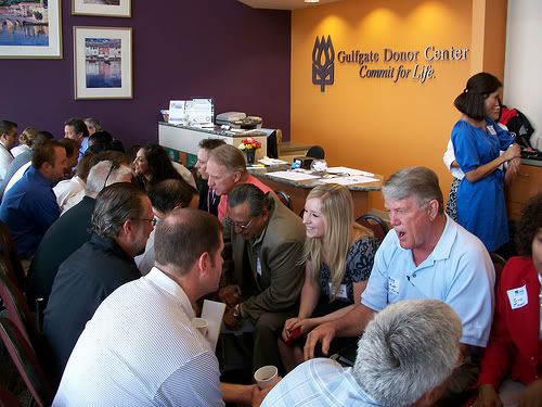 East End Chambers Speed Networking at Gulfgate Neighborhood Donor Center