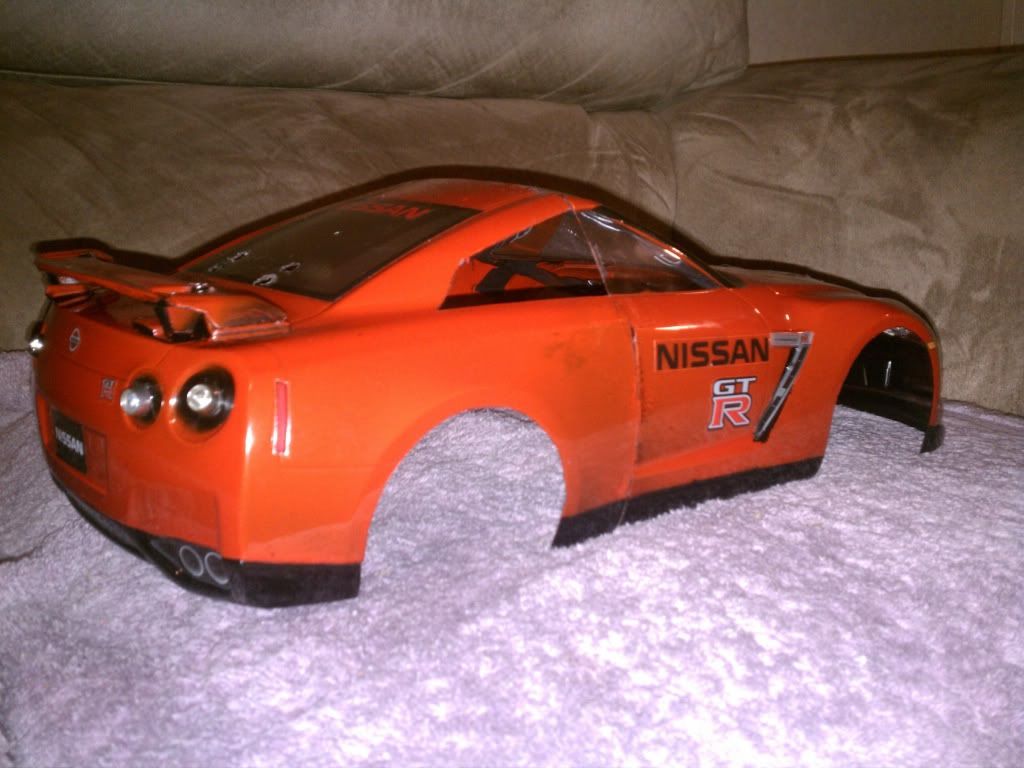 traxxas nissan gtr