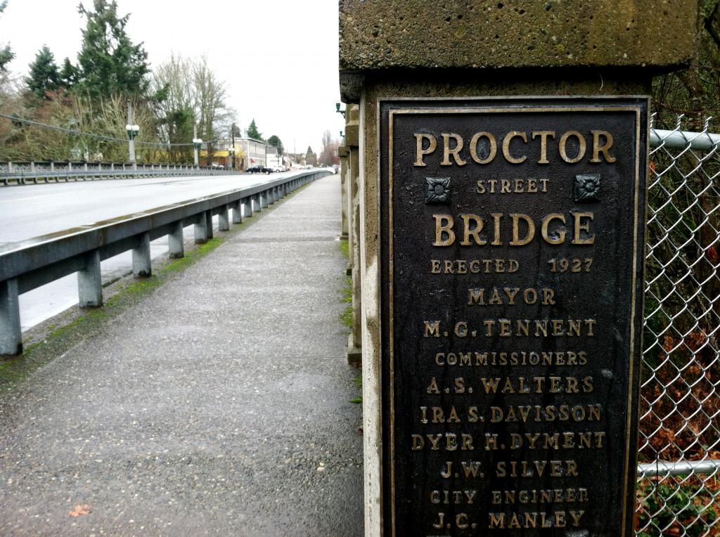 Proctor Street Bridge. Photo by Jonny Eberle.