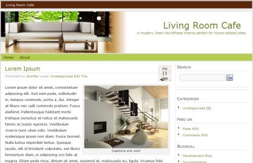 Wordpress Home Interior Design Theme Template