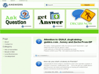 Wordpress Green Dark Black Web2.0 Theme Template