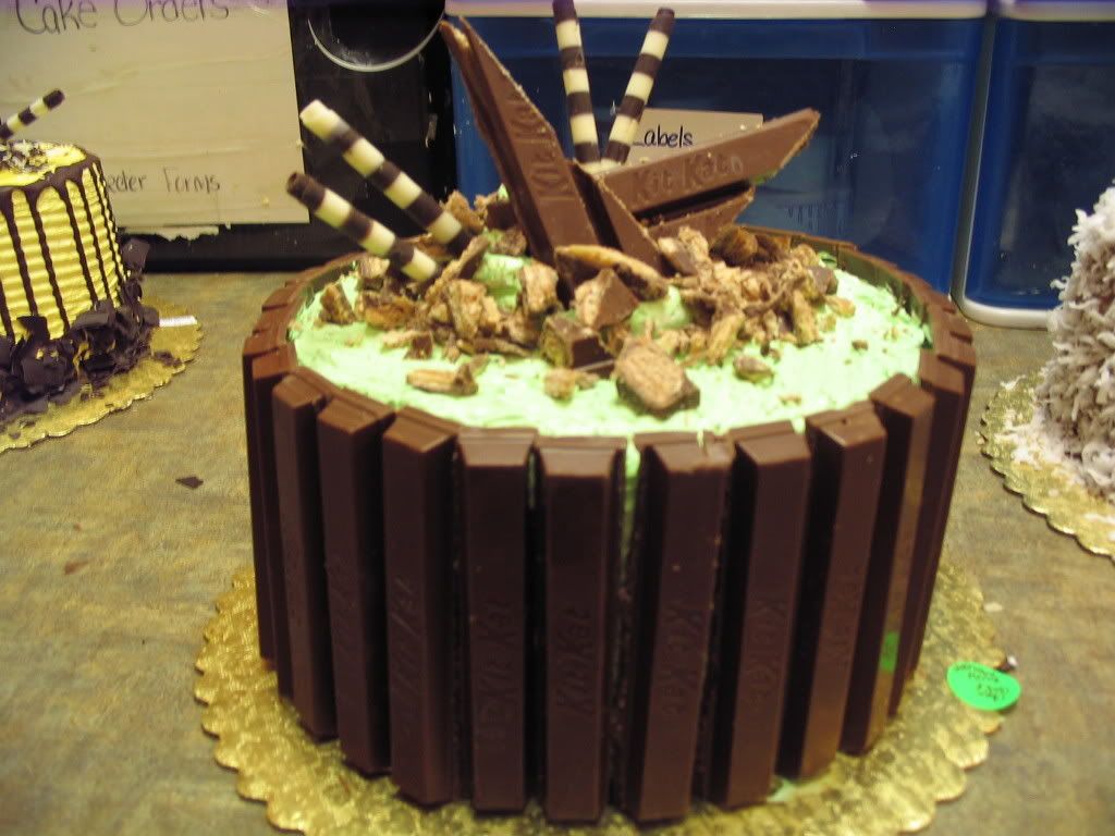 Kit Kat Choc Mint Mousse Cake Photo by amycakesphoto Photobucket