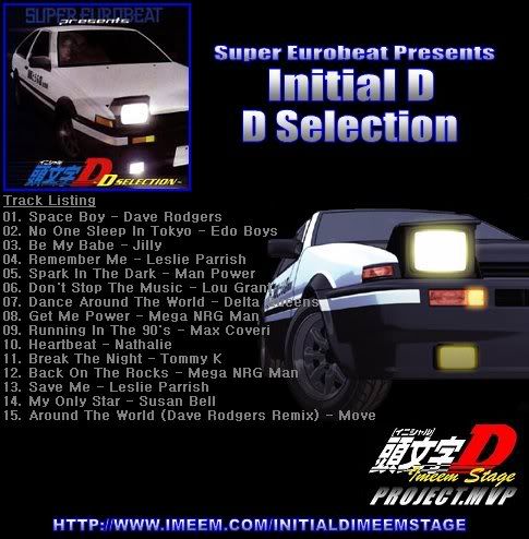 Initial D Arcade Stage 6 Ost