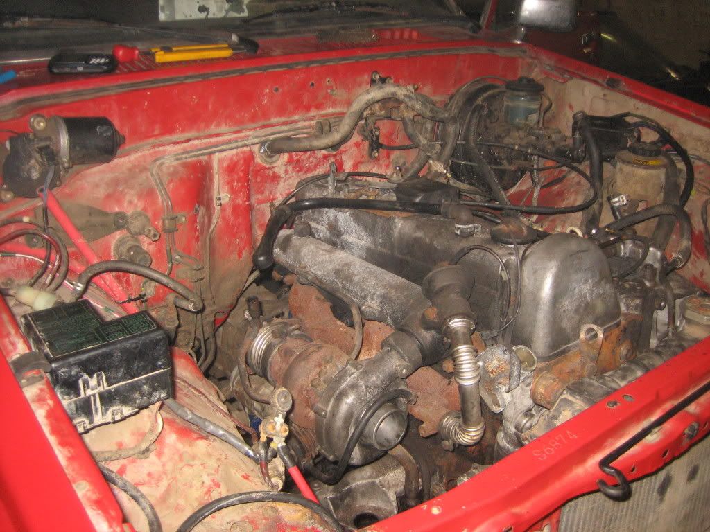 Toyota 4x4 mercedes diesel swap #1