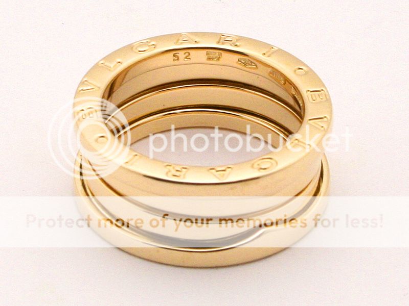 BVLGARI B.zero 1 ring S size Pink Gold size 52 / US 6 Rise on