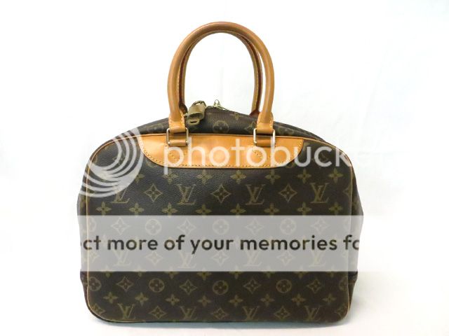 Louis Vuitton Monogram Deauville Handtasche Tasche 29 Rise On